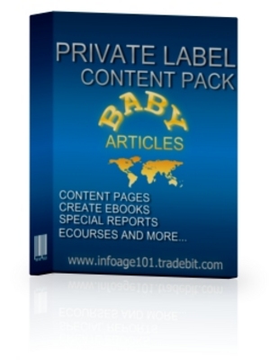 Product picture 10 Baby Article Collection with PLR