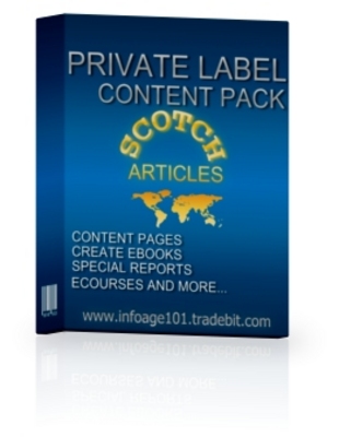 Product picture Scotch Article Collection with PLR